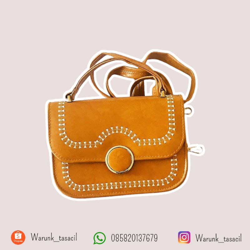 (Warunk_tasacil - Lokal) Faha Bag Slingbag Wanita Tas Wanita Lokal Original