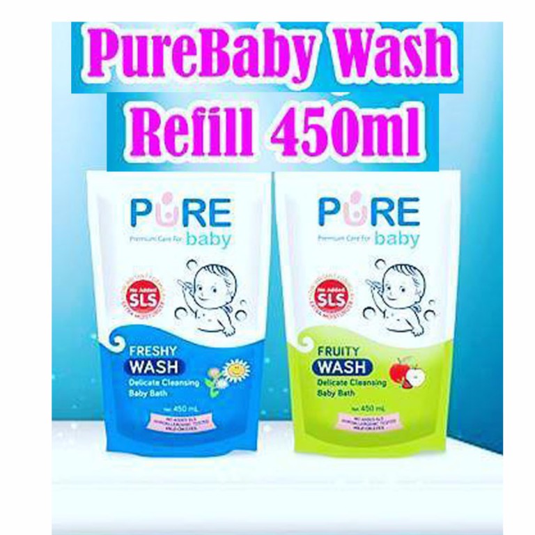 pure baby wash