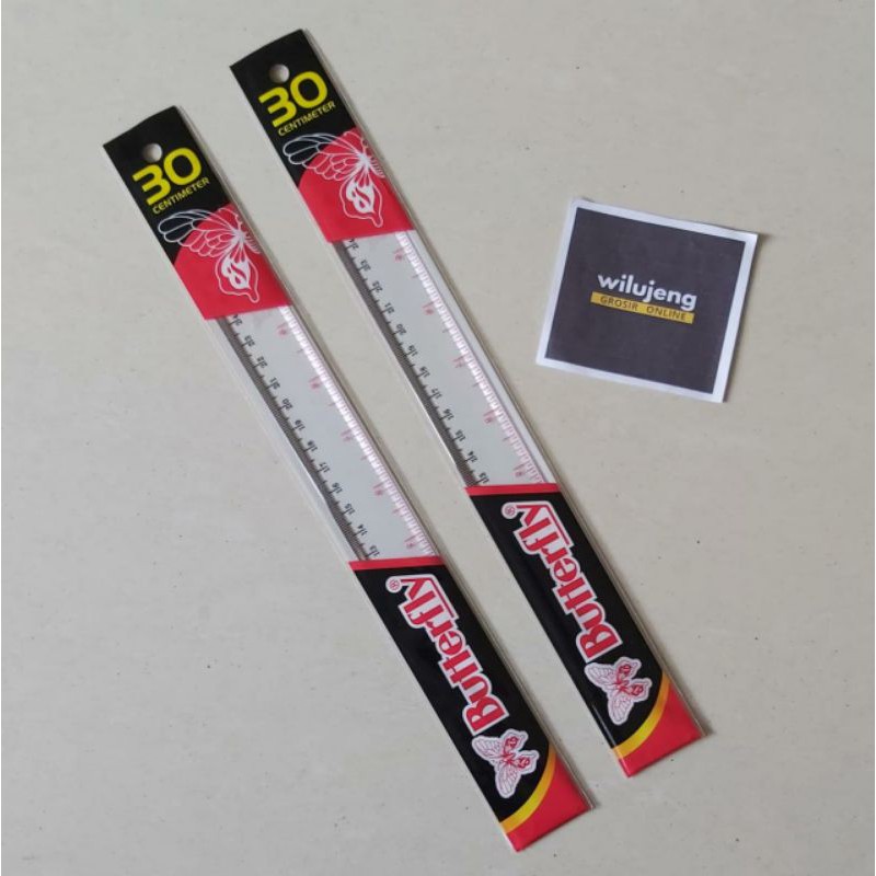 

Penggaris 30cm Butterfly (pcs) (22gr)