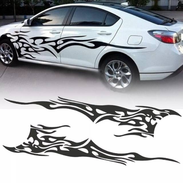 Striping mobil tribal murah