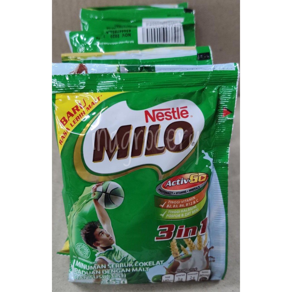 

MILO 3IN1 10pcs x 35gr