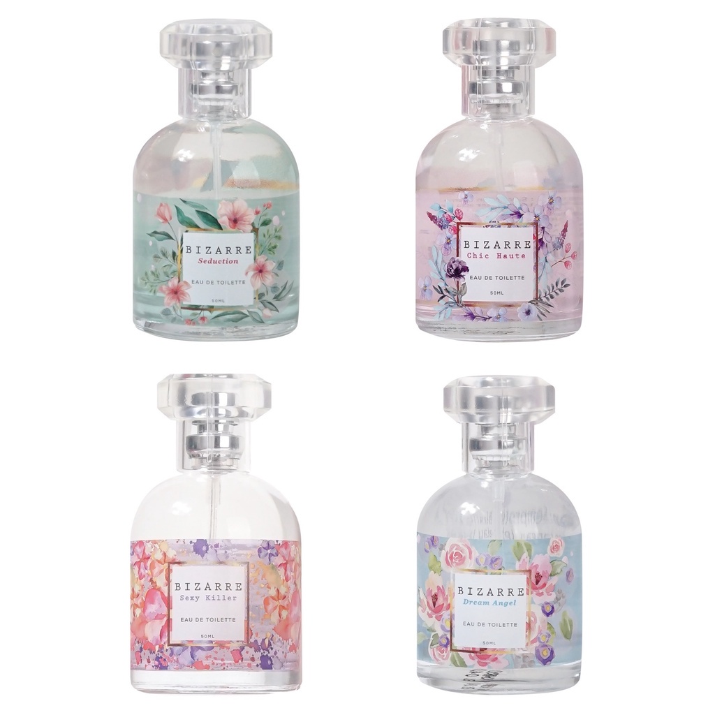 BIZARRE EDT 50ML CHIC HAUTE/ SEXY KILLER/ DREAM ANGEL/ SEDUCTION