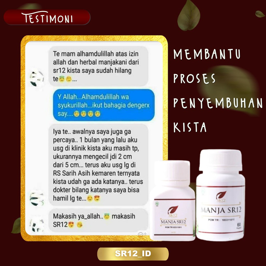 MANJAKANI SR12 / MANJA SR12 / OBAT KEPUTIHAN / PROMIL AMPUH