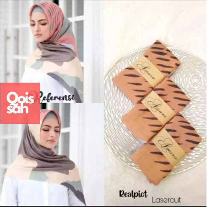 kerudung deenay kw motif terbaru