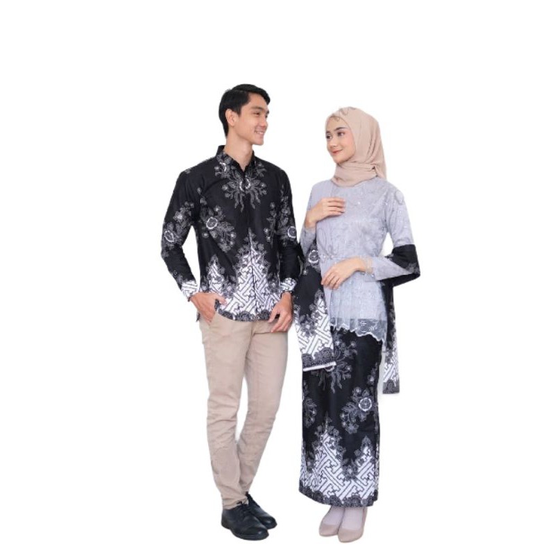 Maura Couple - Sania Ruffle Batik Couple Ori Ndoro Jowi DNT Garansi Termurah Shopee - CP ANJELAPAGER