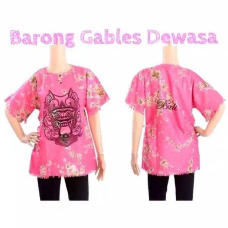 ATASAN BAJU BARONG KHAS BALI DEWASA XL