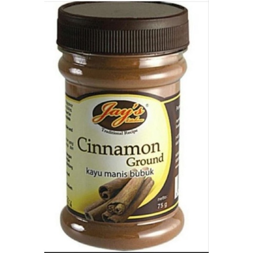 

jays vinnamon ground 75gr/kayu manis bubuk