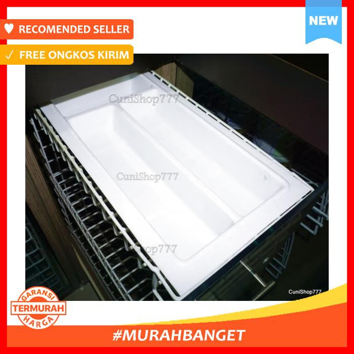 TEMPAT SENDOK & GARPU - RAK PERKAKAS DAPUR ALAT MAKAN MODELLINE SEKAT LACI KECIL CIS