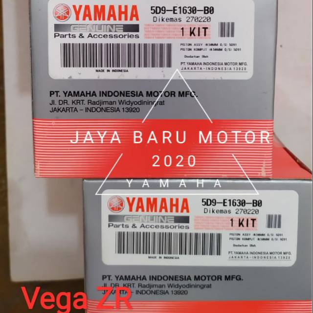 Piston Kit Vega ZR / Jupiter Z 115 original