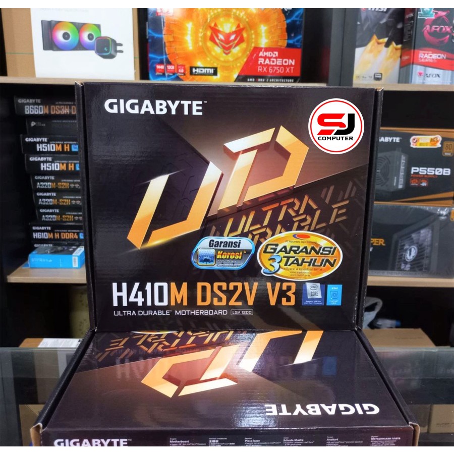 Gigabyte H410M DS2V V3 Motherboard intel LGA1200 Mobo H410 DDR4