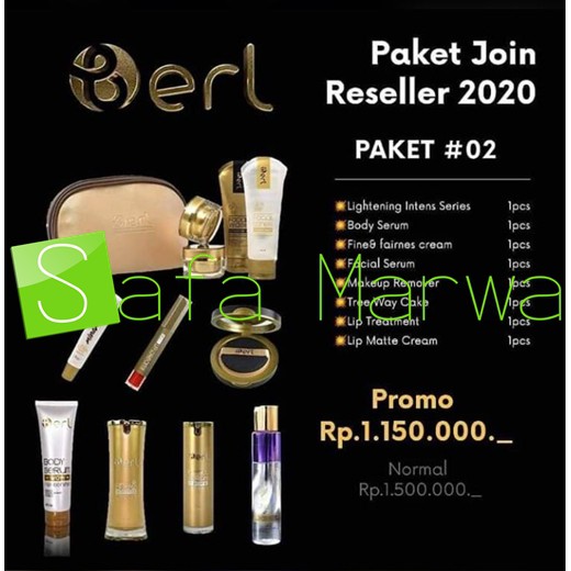 B erl JOIN RESELLER Paket 02 - Berl Cosmetics