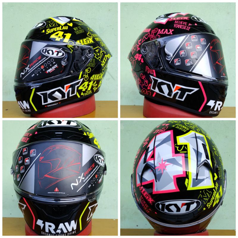 Helm KYT NX race espargaro 2020