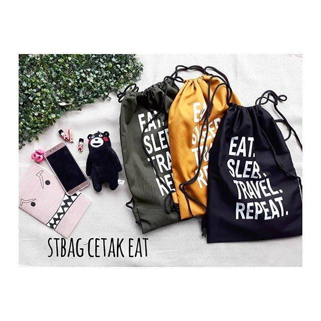 Stbag cetak eat sleap geser👉👉