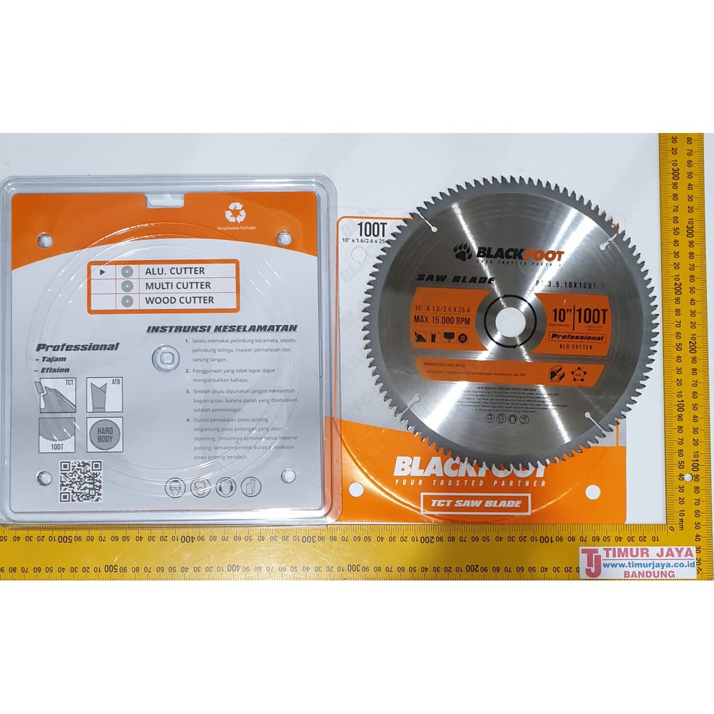 MOLLAR TCT Saw Blade 10 in 120t mata gergaji miter alumunium sawblade