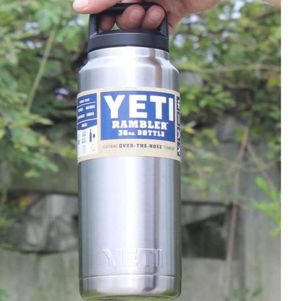 yeti rambler vacuum bottle