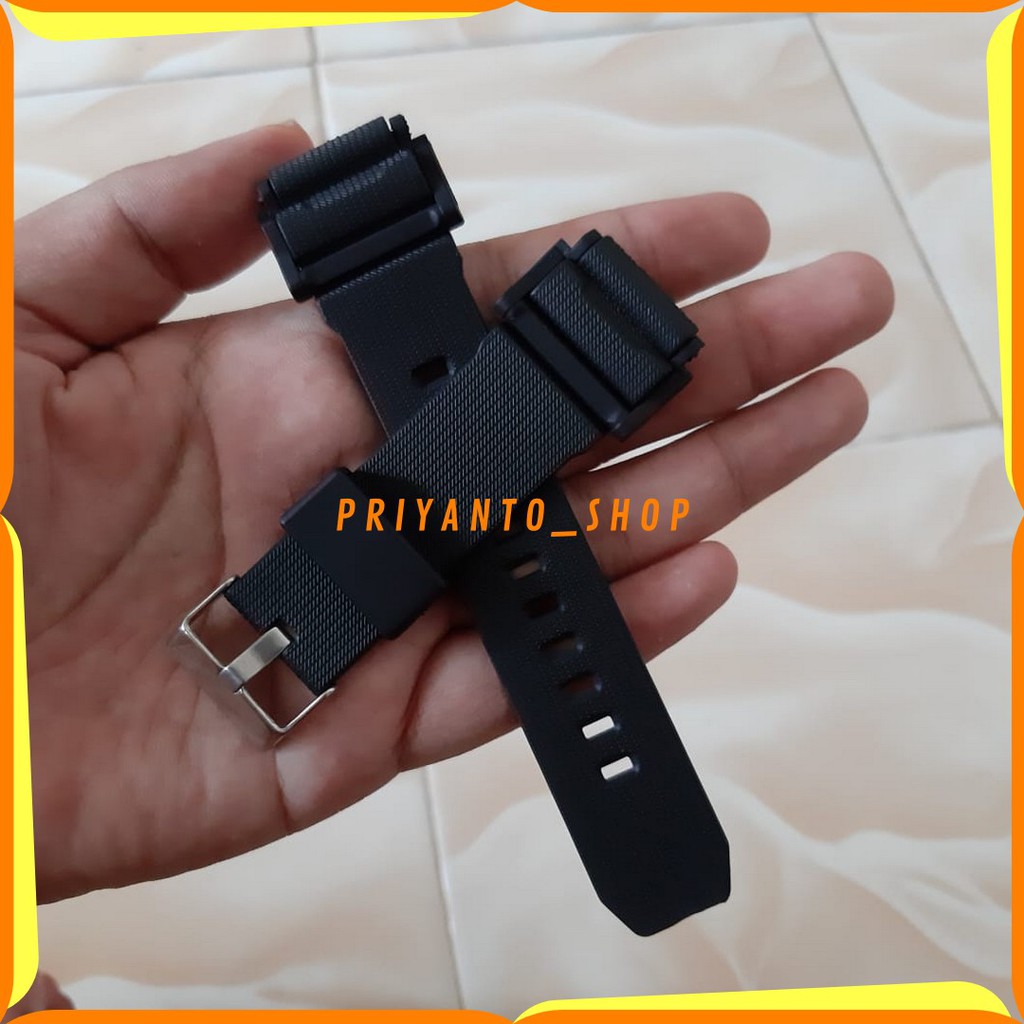 Strap Tali Jam Tangan Rubber Casio GSHOCK GD-400 GD400 GD 400 Hitam