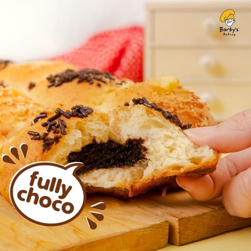 Roti Sobek Choco Cheese | Roti Bantal | Bun | Chocolate | Milky | Cheese | Roti Sobek