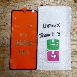 INFINIX NOTE 7 , NOTE 7 LITE , NOTE 8 , HOT 10 , ZERO 8 , SMART 5 golira glass full kaca tempered