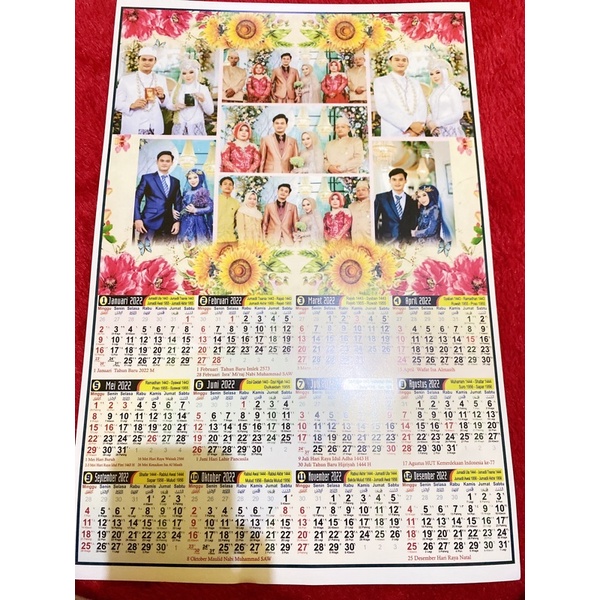 

kalender custome foto