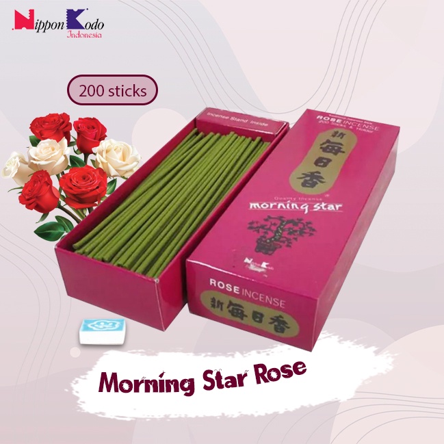 Dupa/Hio Stick Jepang Harum Wangi Aromaterapi Morning Star Rose