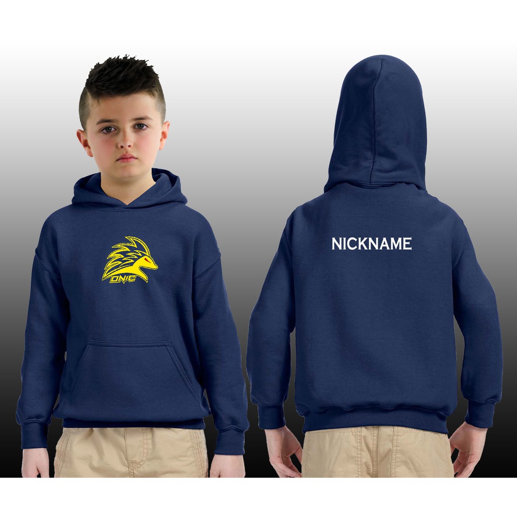 Jaket Hoodie anak Onic Esport Jaket gamer anak