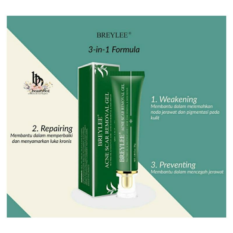 Breylee Acne Scar Removal Gel 30g
