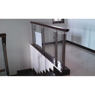 Railing Kaca Temperred Tangga Balkon Kaca Stainless | Shopee Indonesia