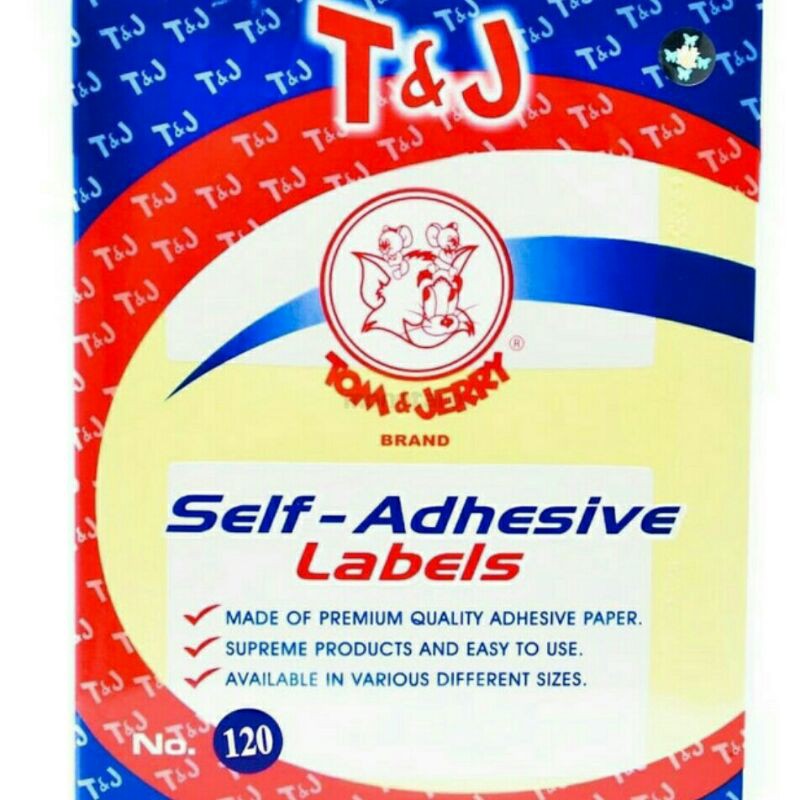 

LABEL TOM&JERRY NO 120