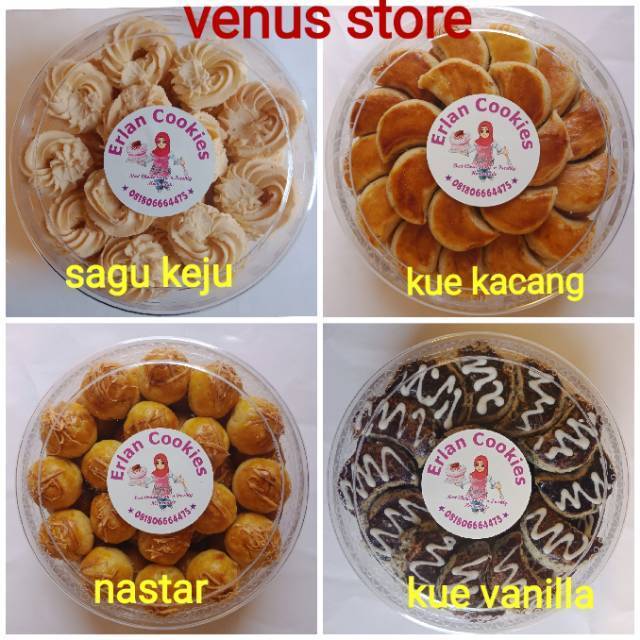 

Kue lebaran nastar kastangel semprit putri salju stick coklat