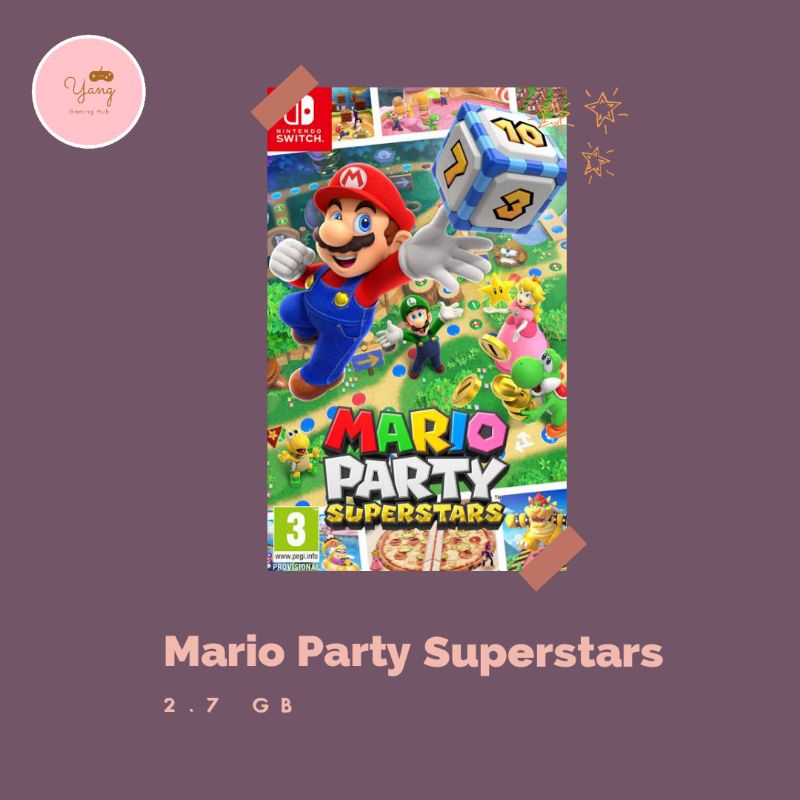 Mario Party Superstars Nintendo Switch Superstar Super Stars Star