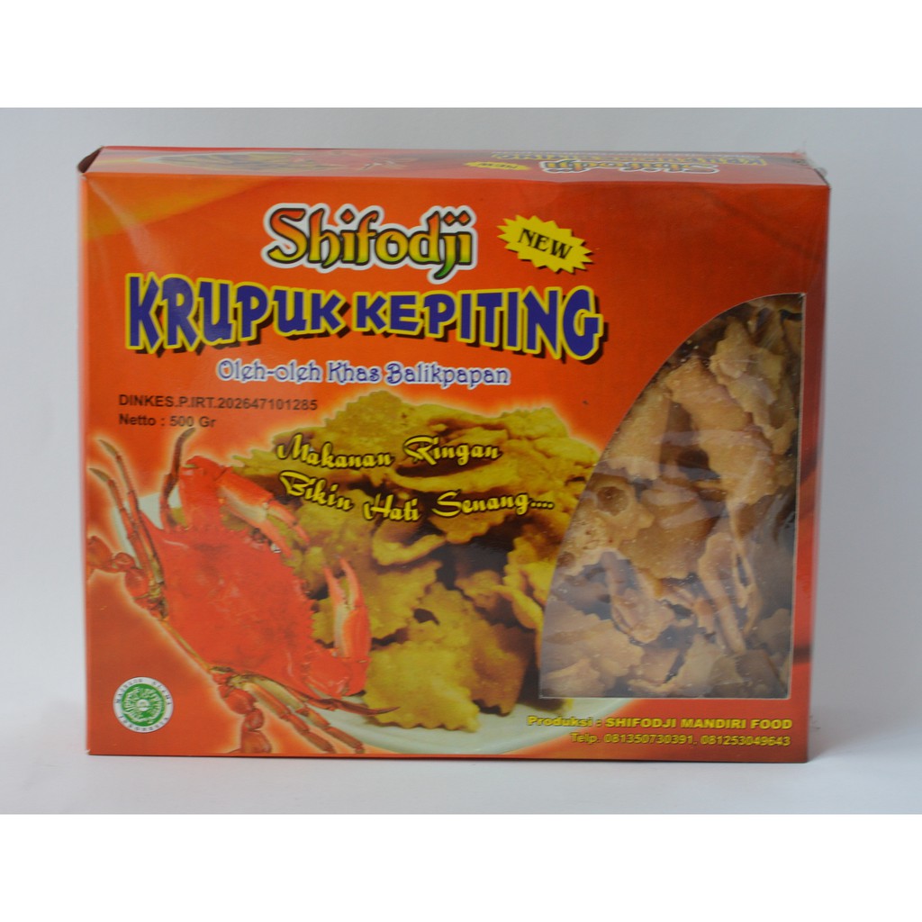

Kerupuk Kepiting Shifodji 500gr