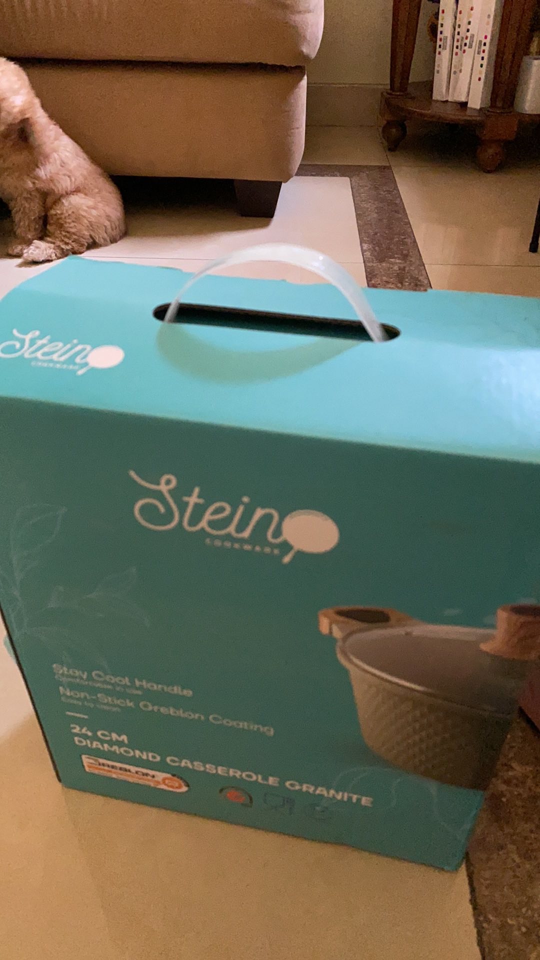 Stein Cookware Diamond Casserole Pot 24 Cm Peralatan Masak Dapur Murah