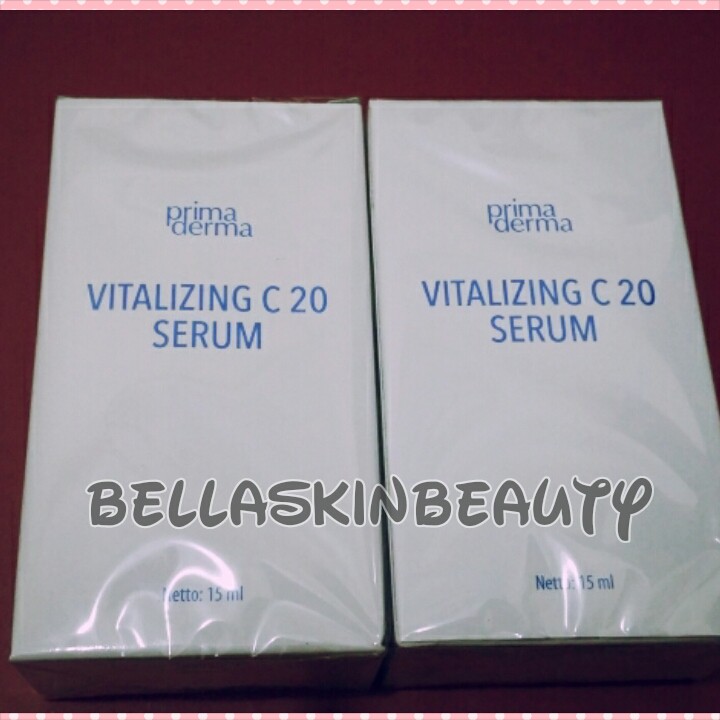 PRIMADERMA VITALIZING C20 SERUM | SERUM VITAMIN C BPOM