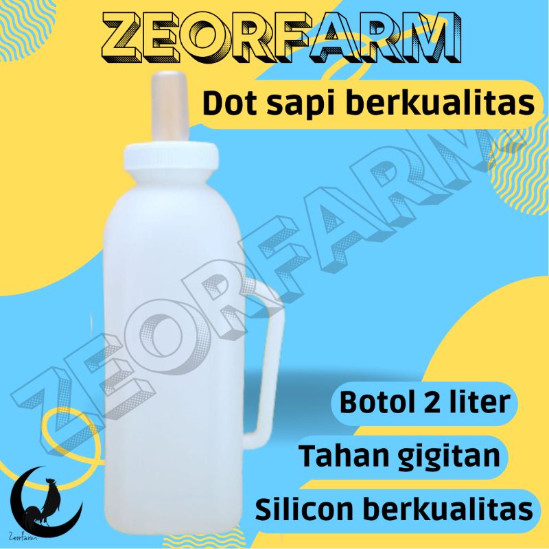 Dot Sapi Pedet Kuda Kerbau Silikon asli tebal tahan terhadap gigitan ternak zeorfarm