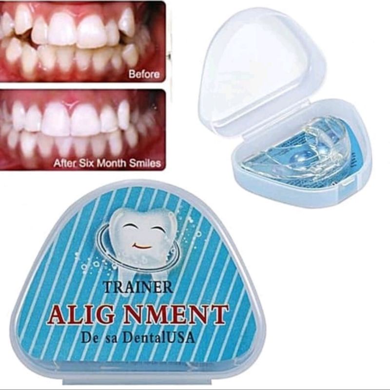 Teeth Trainer Alignment Orthodentic Alat Perapi Gigi Lepas Pasang Made In USA - Alat Perapih Gigi Tanpa Kawat Behel