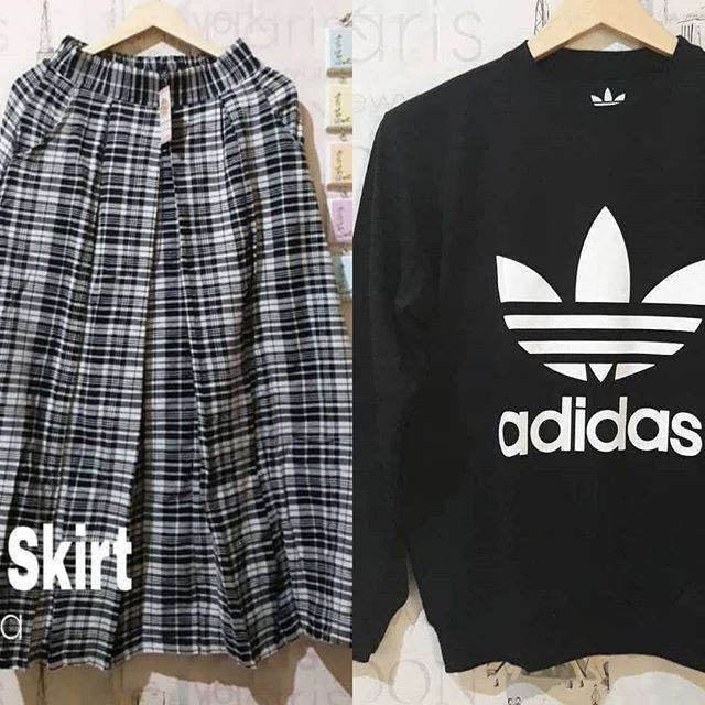 adidas shirt and skirt set