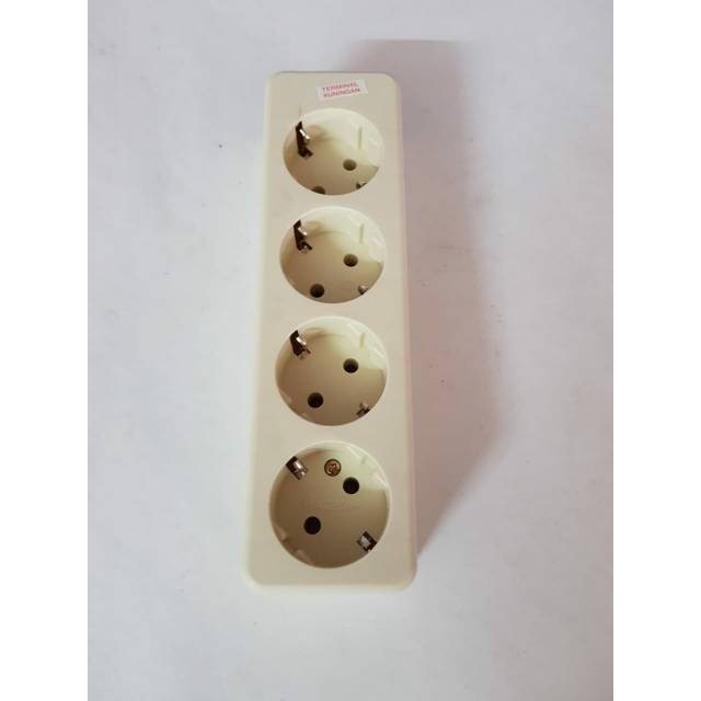 STOPKONTAK 4 LUBANG COLOKAN LISTRIK UTICON