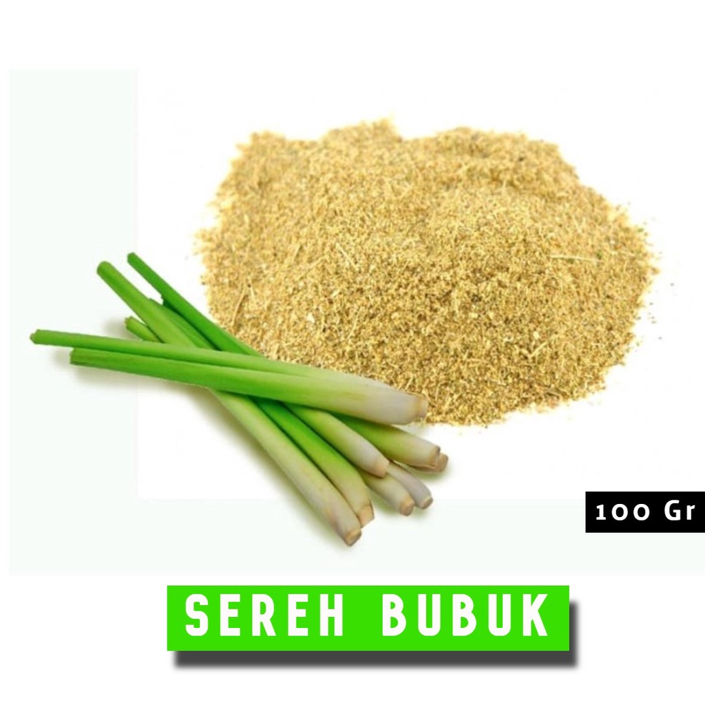 

SEREH BUBUK SERAI BUBUK ASLI 100 GRAM LEMONGRASS POWDER
