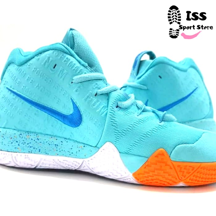 Sepatu Basket - Nike Kyrie Irving 4 EP Basketball Shoes Blue Sea - -