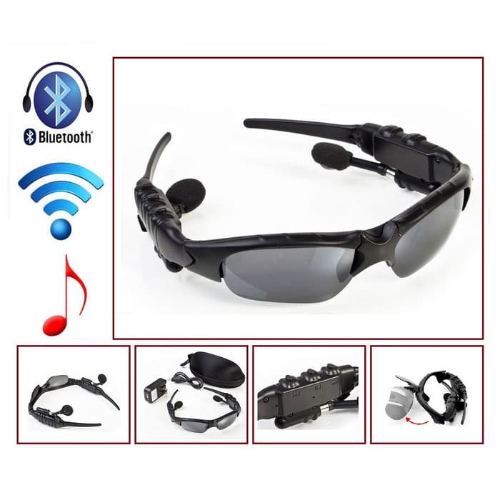 Kacamata Bluetooth musik stereo Mp3 /Kacamata sunglasses wireless