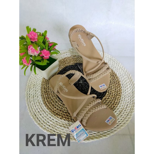 SANDAL KICKERS MURAH LET KEPANG WANITA