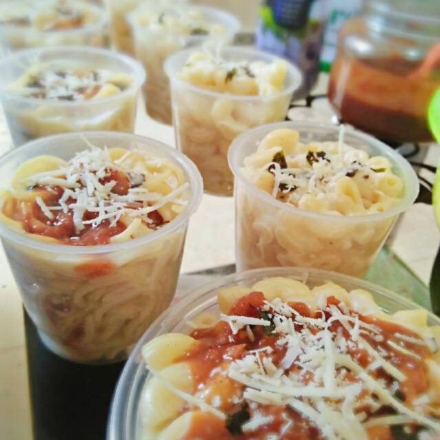 

Macaroni carbonara saus barbeqeu 100ml