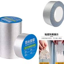 &lt;^ SJA ^&gt; Lakban Aluminium Foil 5 M/3 M - Lakban Anti Bocor Anti Air - Super Strong Waterproof Tape Butyl