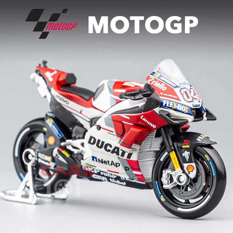 1 18 2022 MotoGP Ducati Desmosedici Diecast Miniatur 