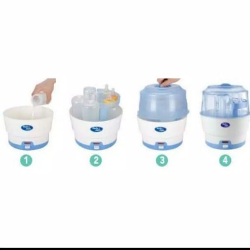 BABY SAFE 6 BOTTLES STERILIZER LB317