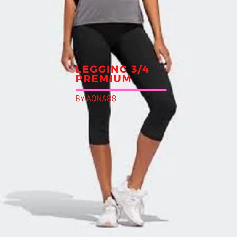 Legging Pendek | Legging 3/4 | Celana Legging Pendek