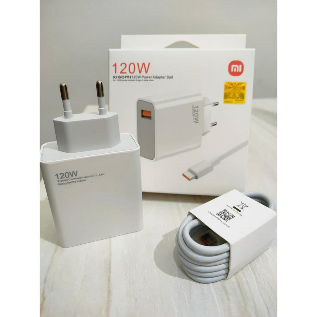 TRAVEL CHARGER XIAOMI MDY - 13 - EE 120 W TURBO CHARGER ORI 100% - TYPE C