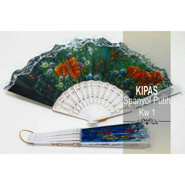 SOUVENIR PERNIKAHAN KIPAS SPANYOL KW 1 / SOUVENIR KIPAS / SOUVENIR PERNIKAHAN / SOUVENIR MURAH