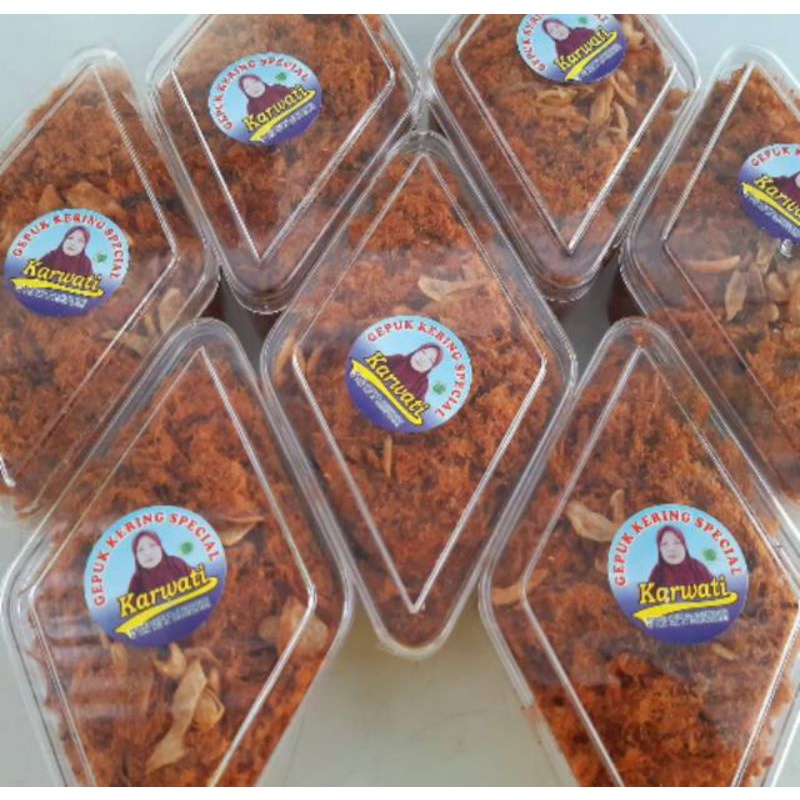 

Abon Ayam Karwati (Gepuk Kering Spesial)