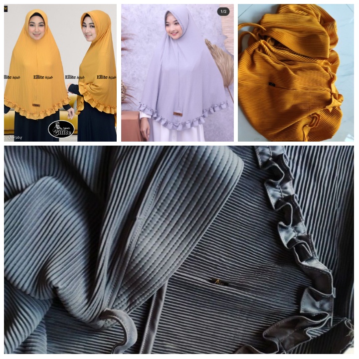 HIJAB SYAR'I HIJAB JUMBO GOTIK PLISKET